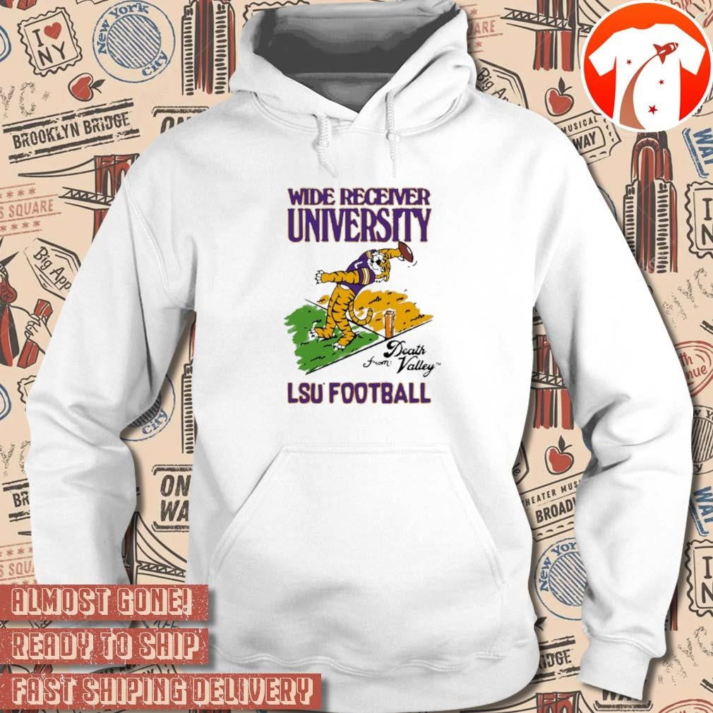 Official Tys Dyes LSU Football Wide Receiver University From Death Valley Painting t-shirt