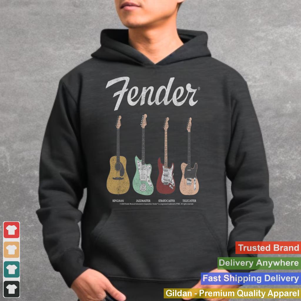 Fender Vintage Guitar Lineup Pullover Hoodie