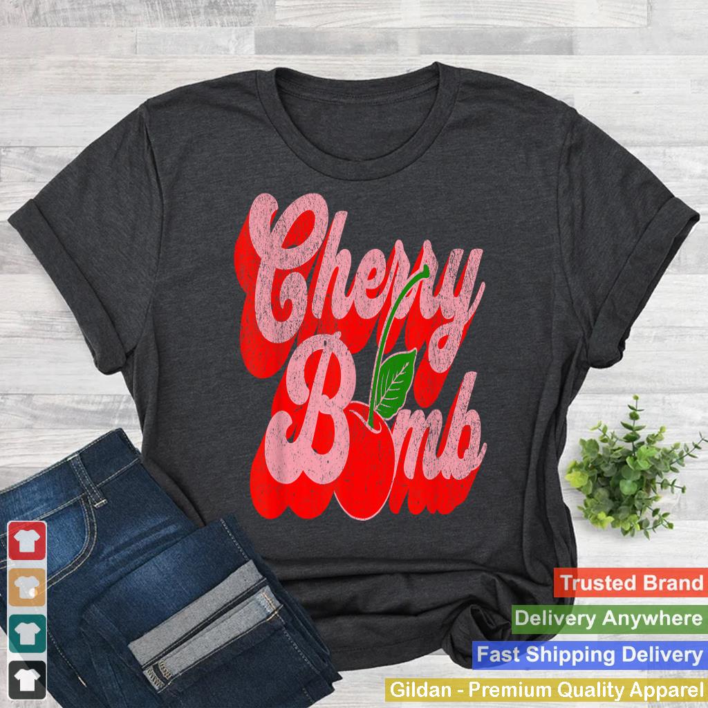 Cherry Bomb Retro 70s Vintage Style Cute