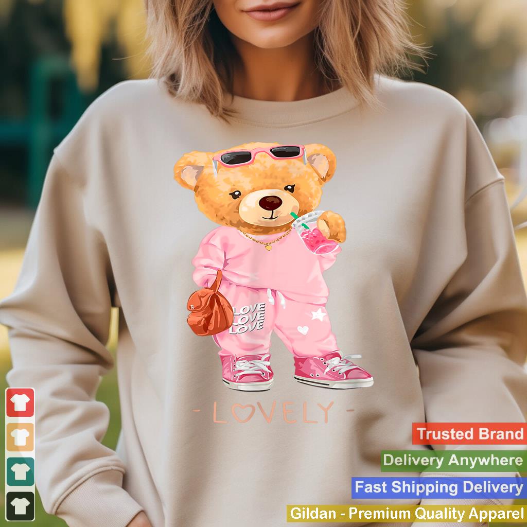 Men's Women's Kids Teddy Bear Graphic Cool Designs Funny