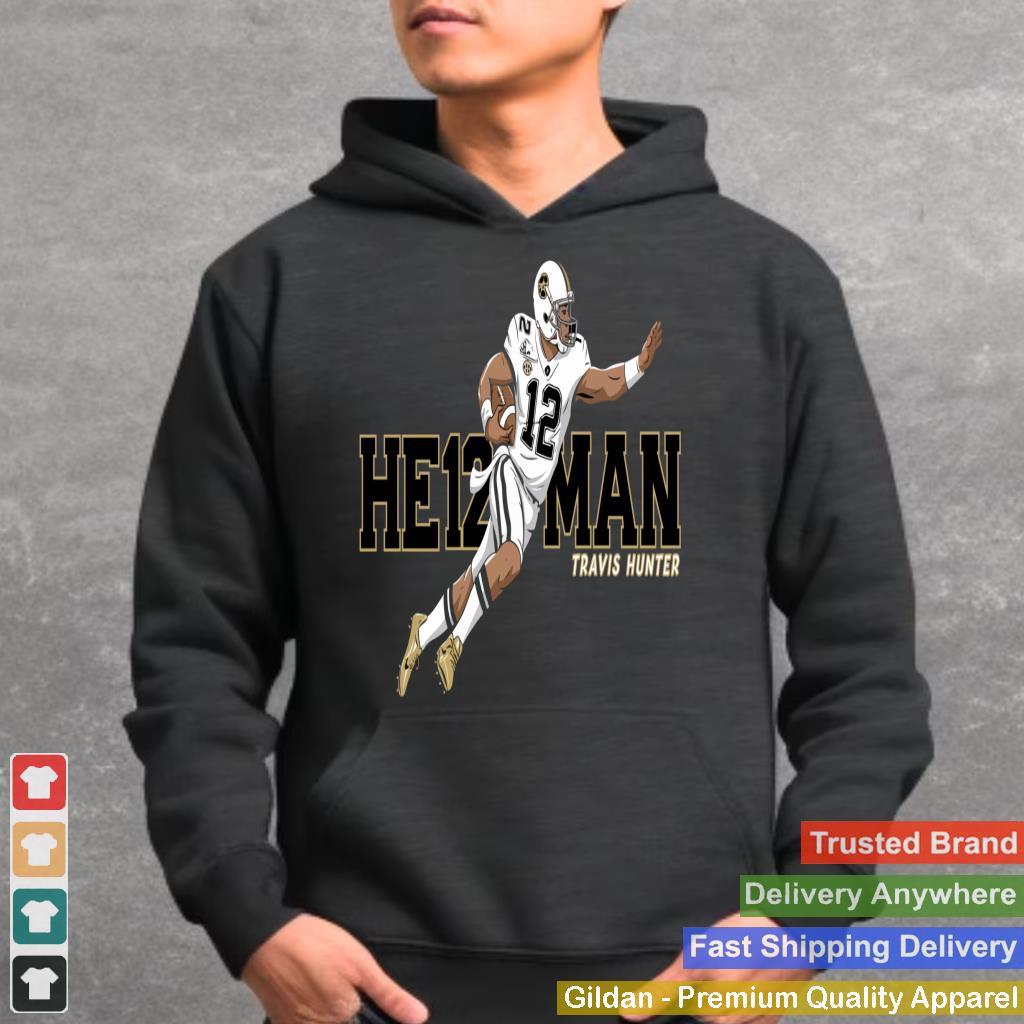 He 12 Man Travis-Hunter Ball Fan Sports Lover Funny Design