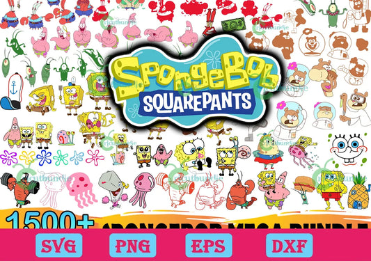 1500+ Spongebob Mega Bundle