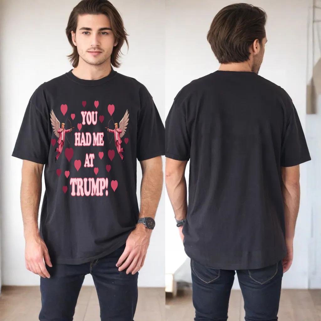 You Had Me at Trump Lover Valentine MAGA 2025 Shirt