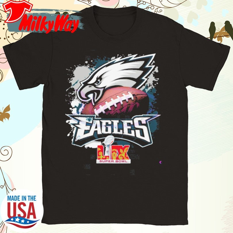 Official Eagles Football Logo Super Bowl Lix shirt