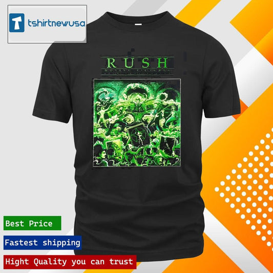 Top Rush Band Moving Pictures 40th Anniversary Classic 2025 T Shirt