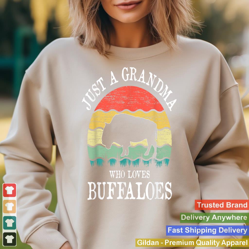 Just A Grandma Who Loves Buffaloes