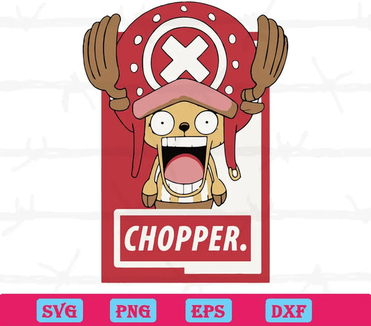 Tony Tony Chopper One Piece, Svg For Commercial Use