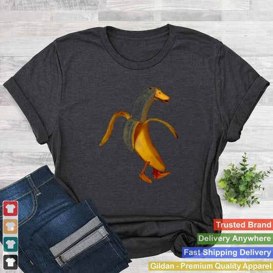 Banana-Duck-Walking-Ducking-shirt