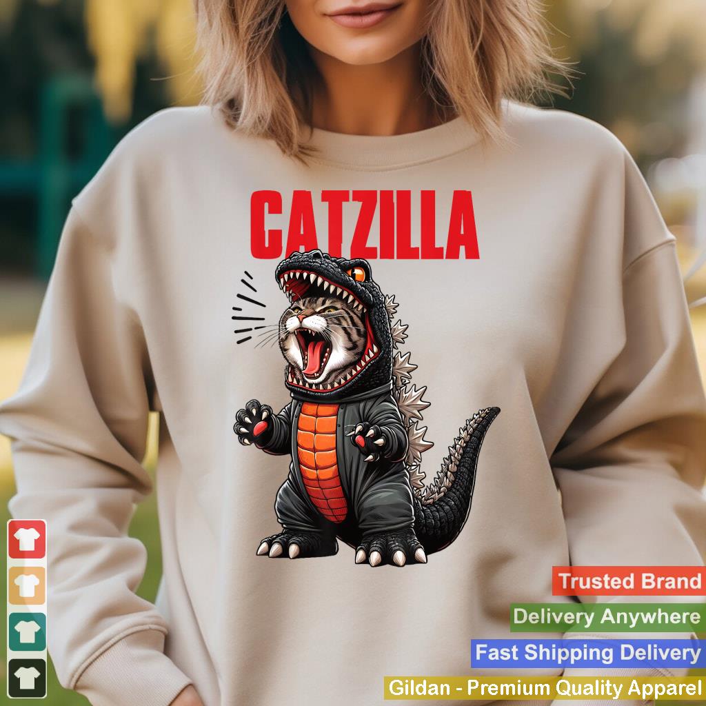 Cute Cat Kitty Catzilla For Cat Moms Cat Dads Pet Lovers