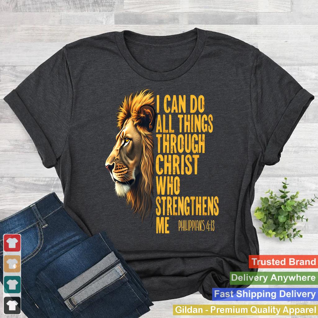 Philippians 413 Religious Lion Strengthens Christian 0HALDO