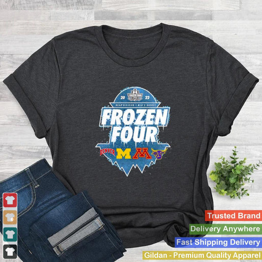 2022 NCAA Mens Hockey Tournament Frozen Four shirt