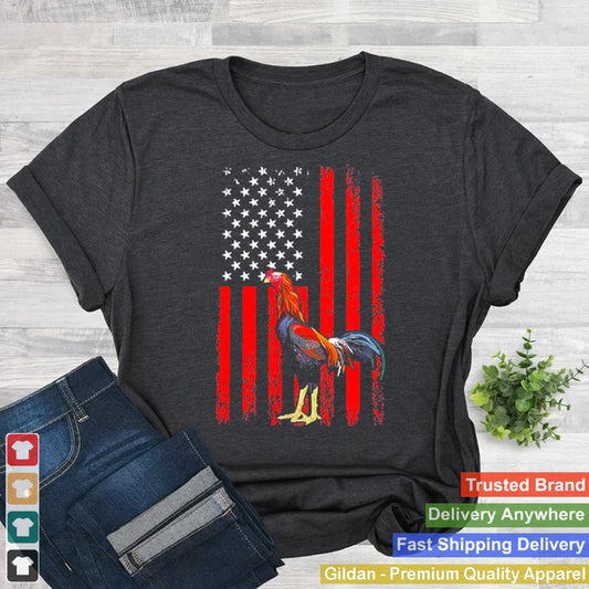 2021 Chicken American Flag shirt