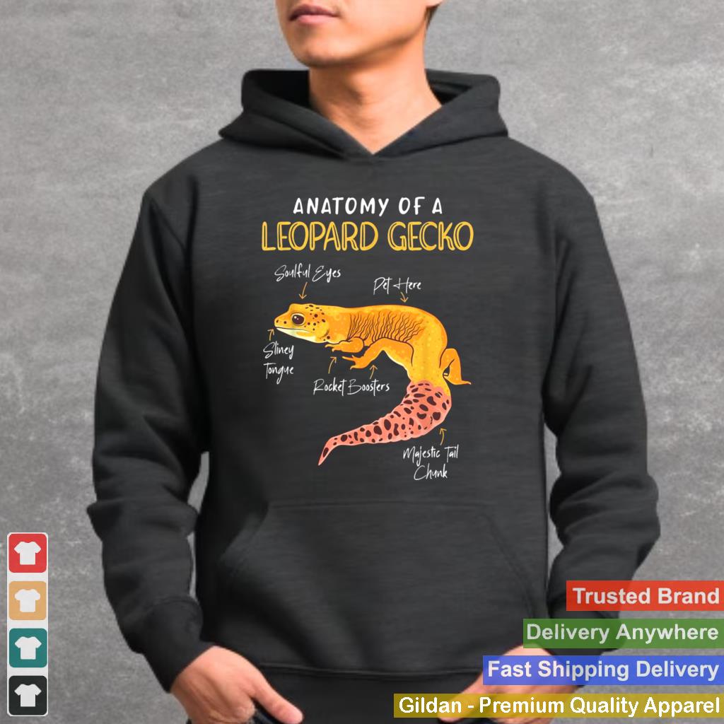 Anatomy of Leopard Gecko Terraristics Reptiles GeckoShirt Shirt