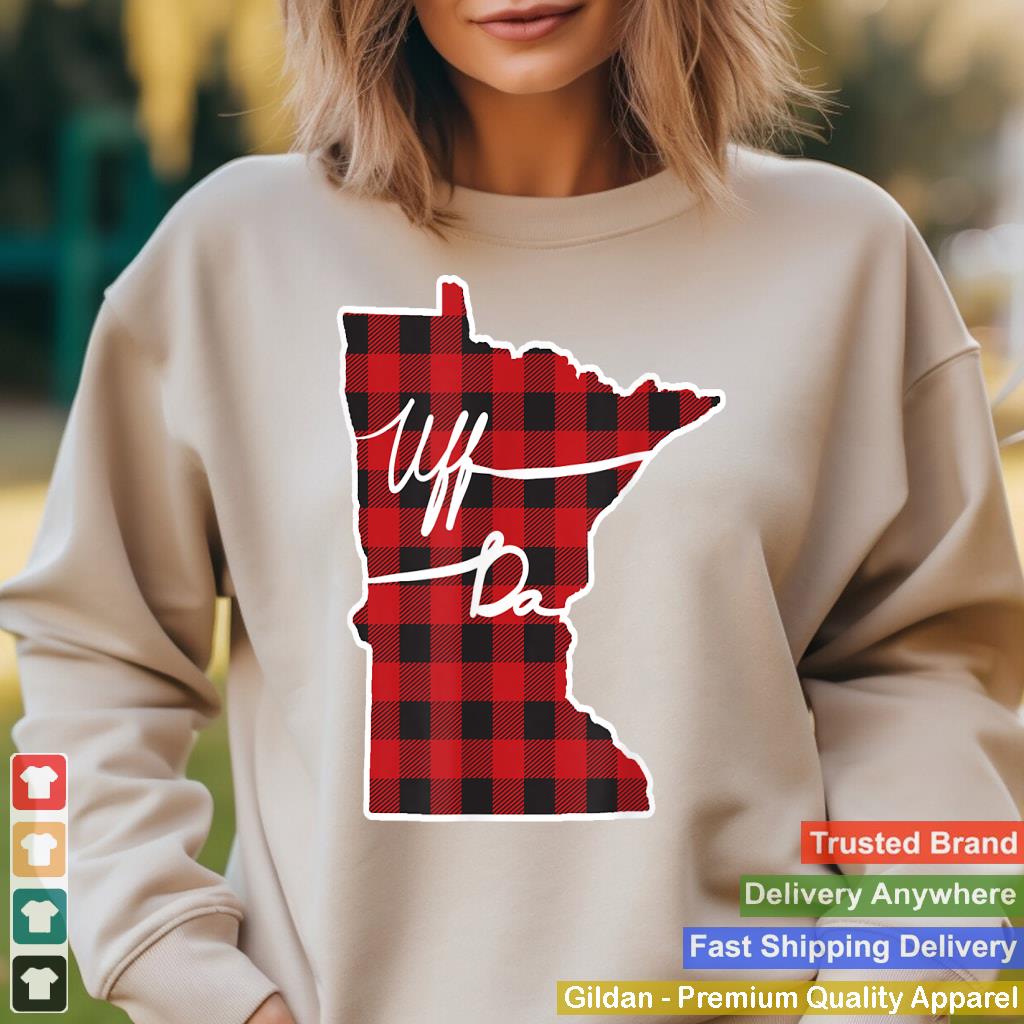 Uff Da Buffalo Plaid Minnesota