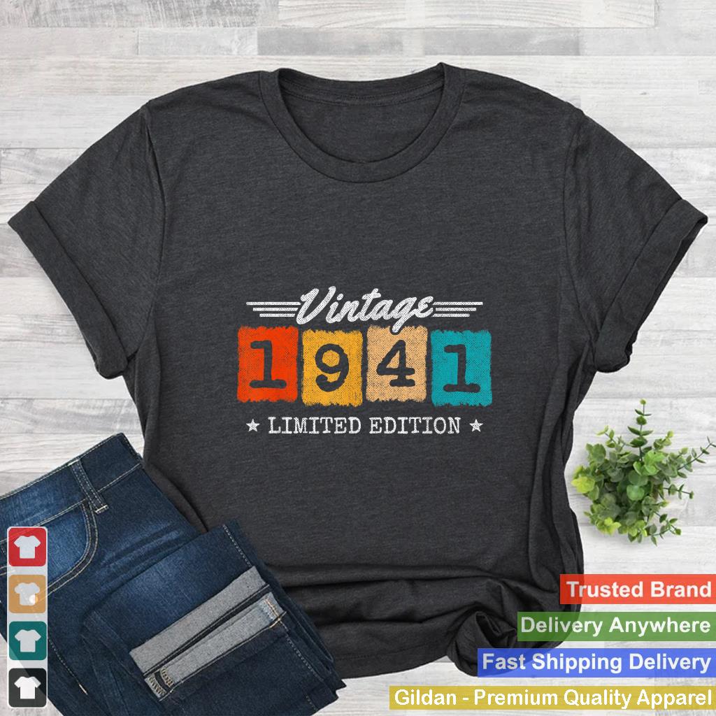 1941 Limited Edition - 1941 Birthday Year - Vintage 1941