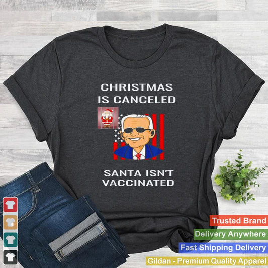 Anti President Biden Vaccination Christmas Shirt