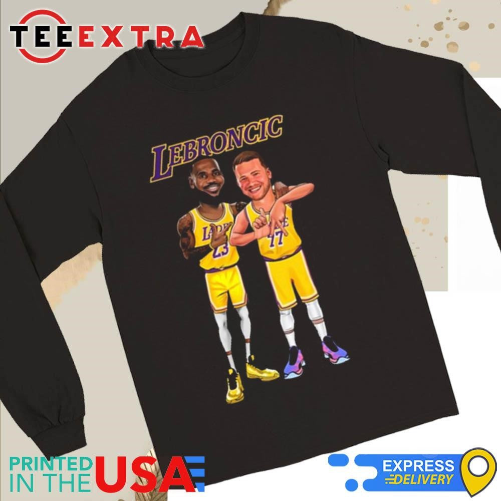 Official LeBron James And Luka Doncic Lebroncic Los Angeles Lakers All Day Everyday Shirt