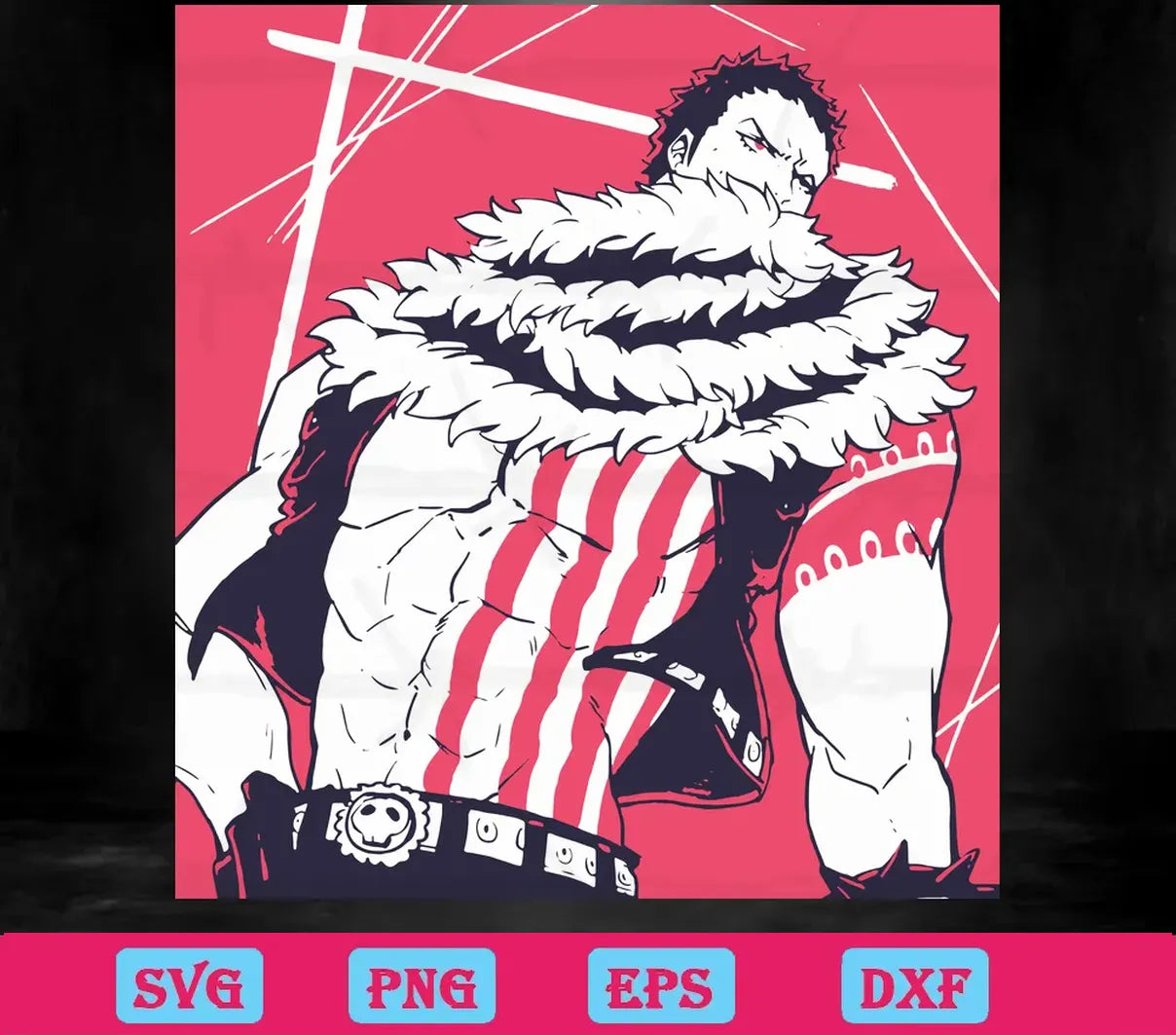 Charlotte Katakuri One Piece, Svg Files For Crafting And Diy Projects