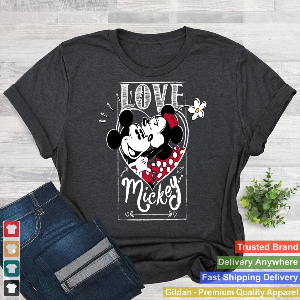 Disney Mickey & Minnie Mouse Love Mickeyu2026 Valentineu2019s Day Sweatshirt