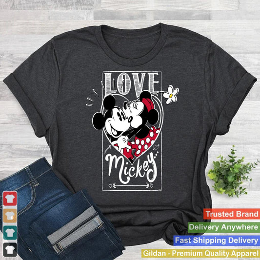 Disney Mickey & Minnie Mouse Love Mickeyu2026 Valentineu2019s Day Sweatshirt