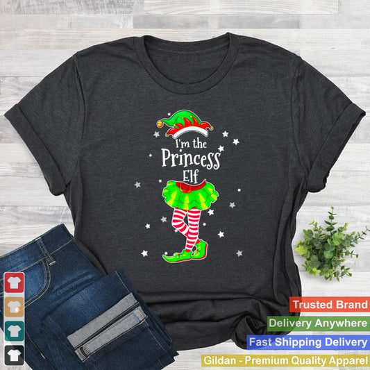 Im The Princess Elf Christmas Shirt