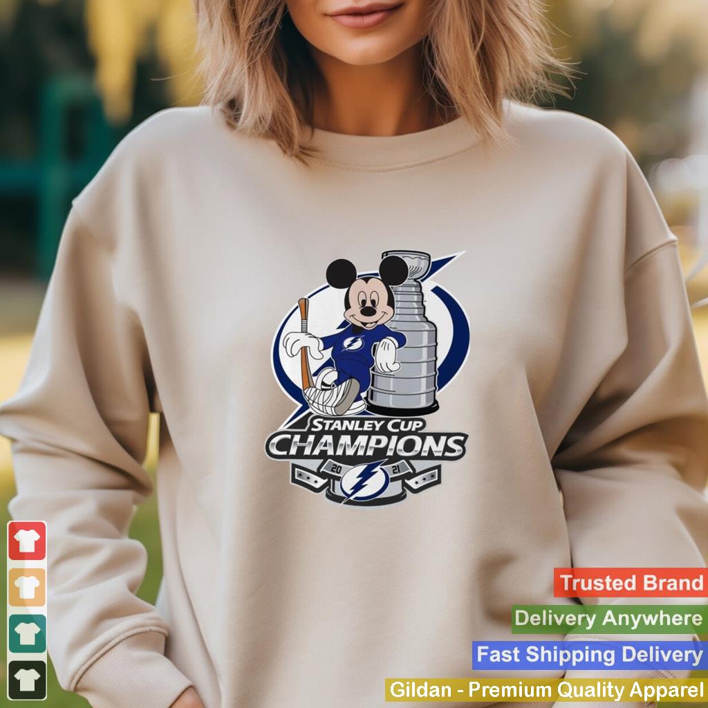 2021 Mickey Mouse Stanley Cup Champions Tampa Bay Lightning Final shirt