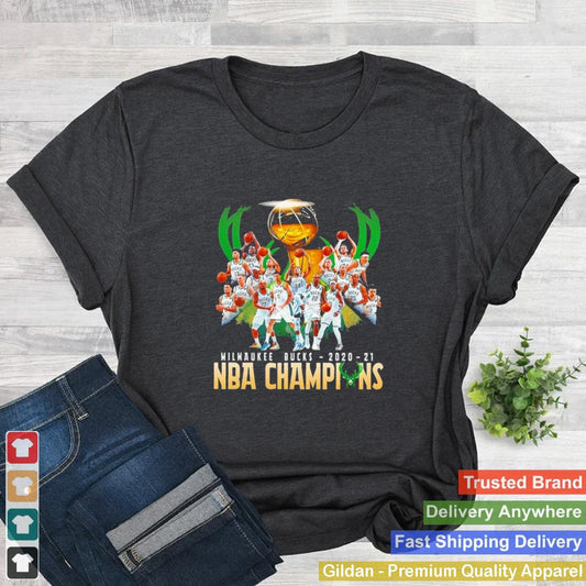 2021 NBA Eastern Conference Champions Milwaukee Bucks shirt