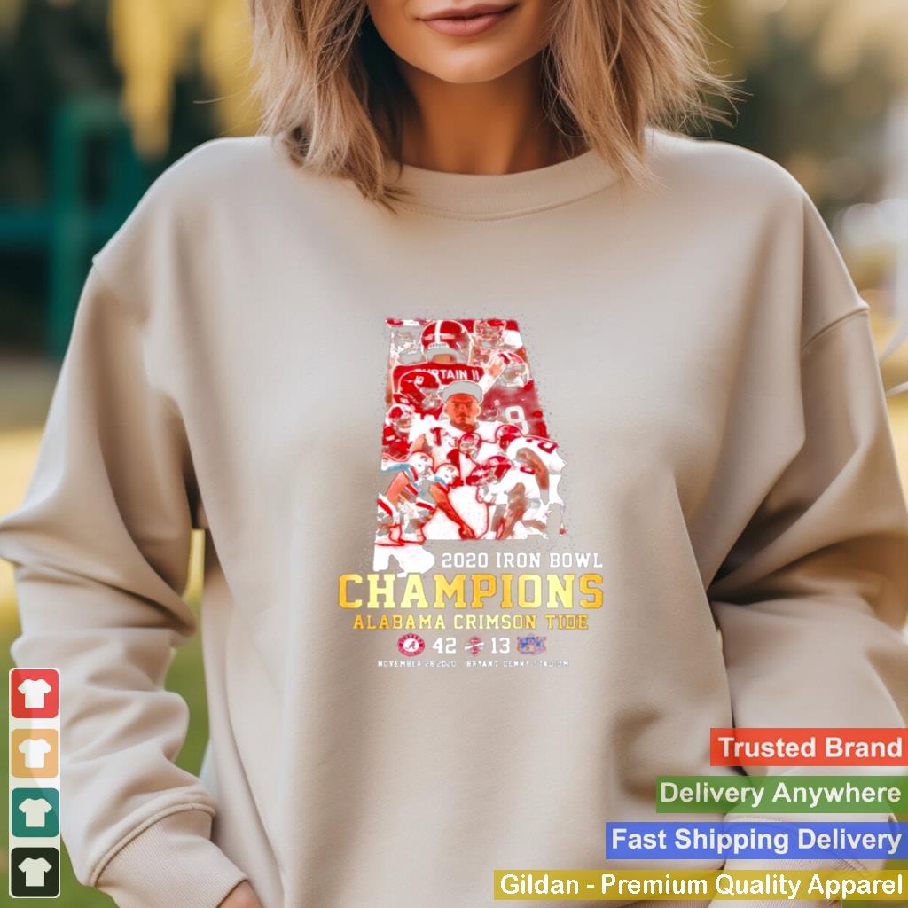 2020 Iron Bowl Champions Alabama Crimson Tide shirt