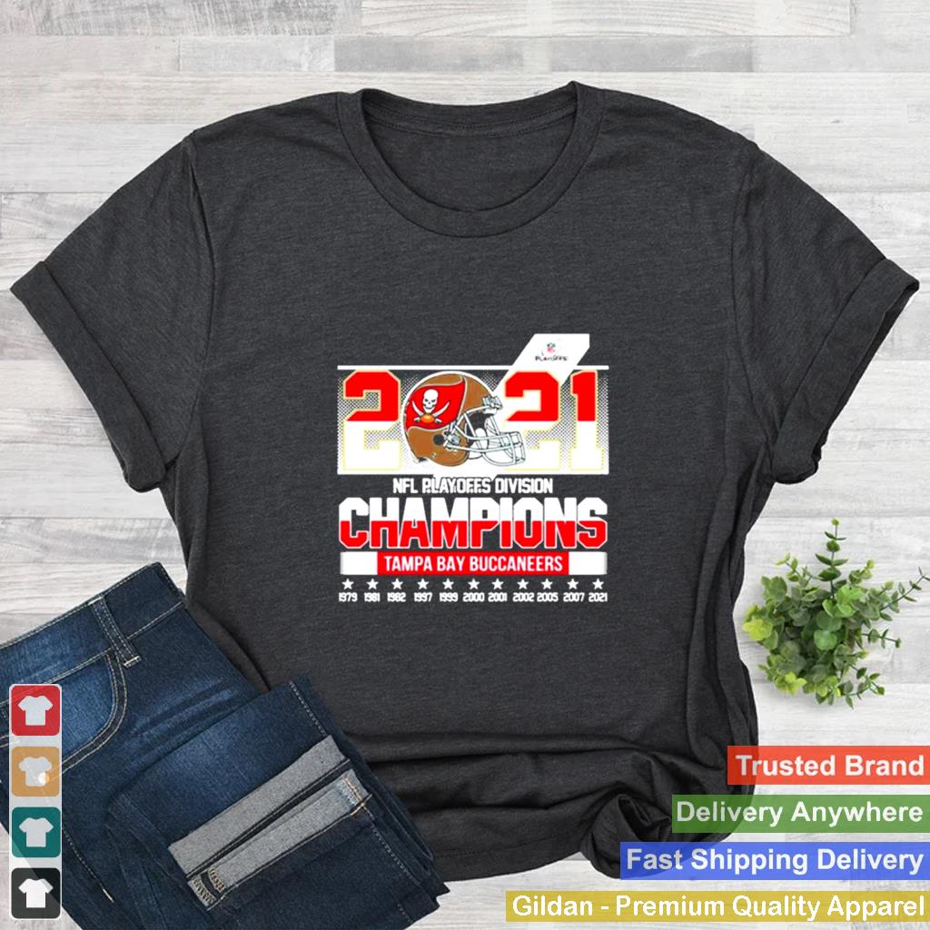 2021 Football Playoffs Division Champions Tampa Bay Buccaneers shirt