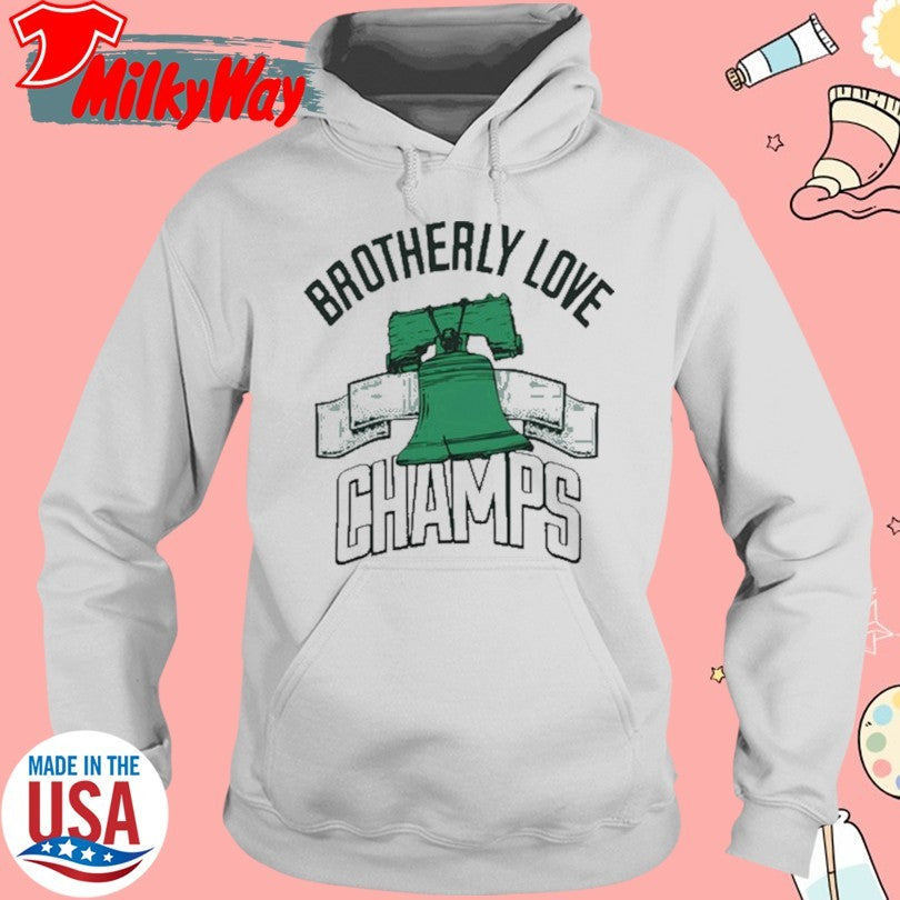 Official Philadelphia Eagles Brotherly Love Champs New Shirt