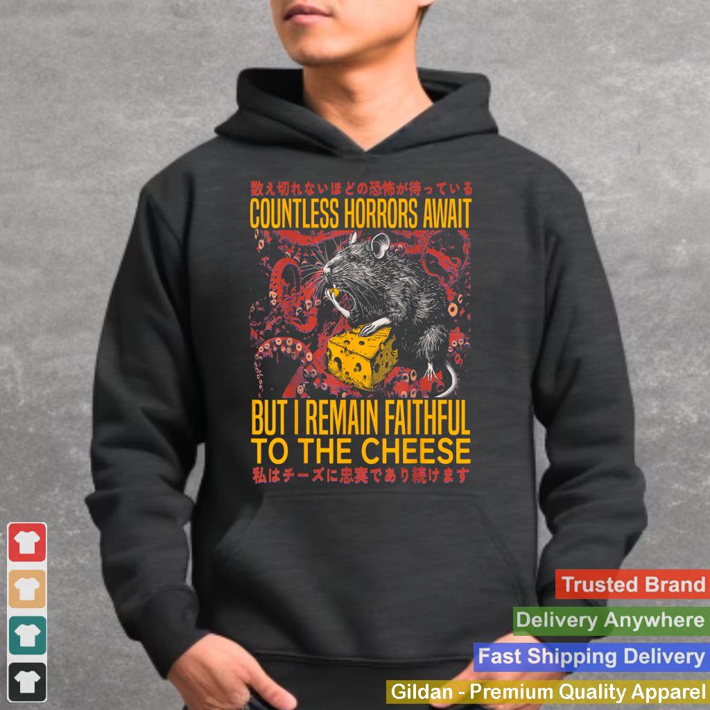 I Remain Faithful To The Cheese Vintage Japanese Rat Lover