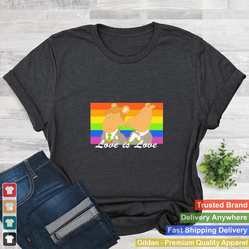 Arthur Gay Rat Wedding Love Is Love shirt