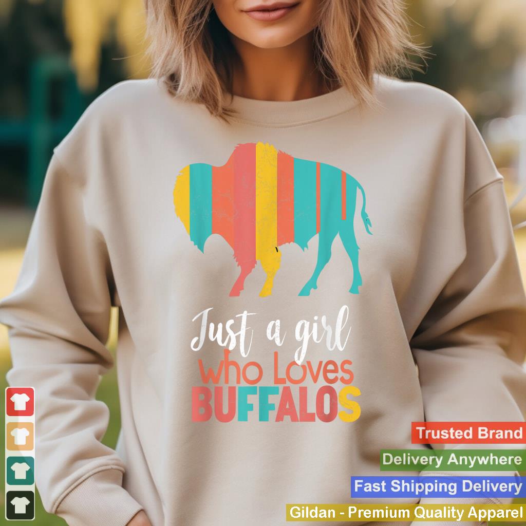 Just A Girl Who Loves Buffalos Animal Bison Buffalo Lover_6