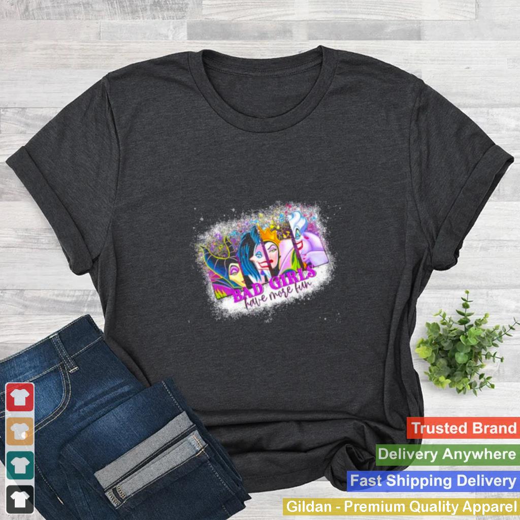 Bad girls have more fun vallian disney shirt