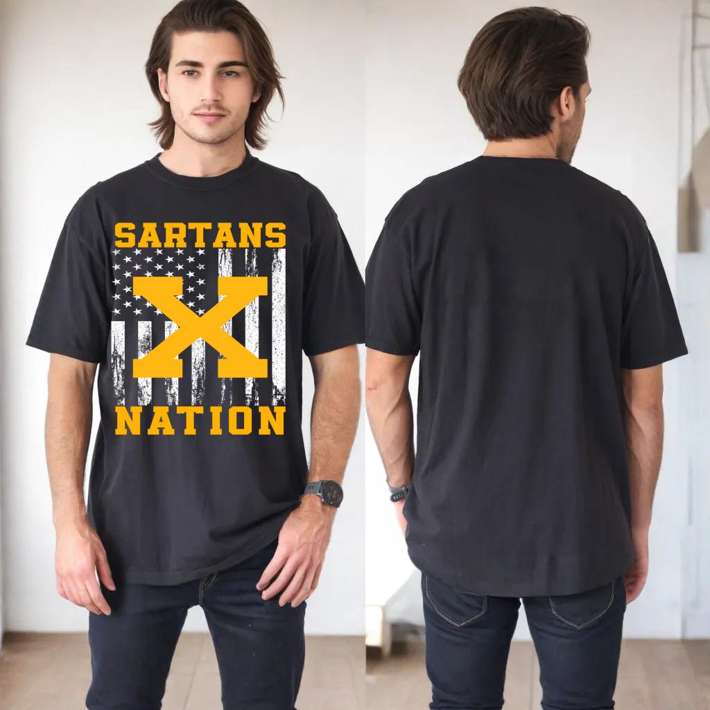 Saint Pius X Sartans Logo Nation HS