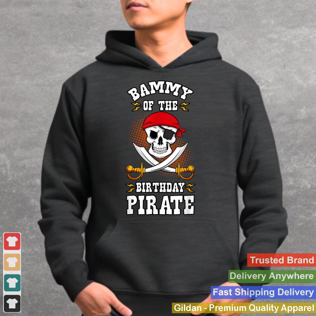 Bammy of the Birthday Pirate Themed Matching Bday Party T Shirt