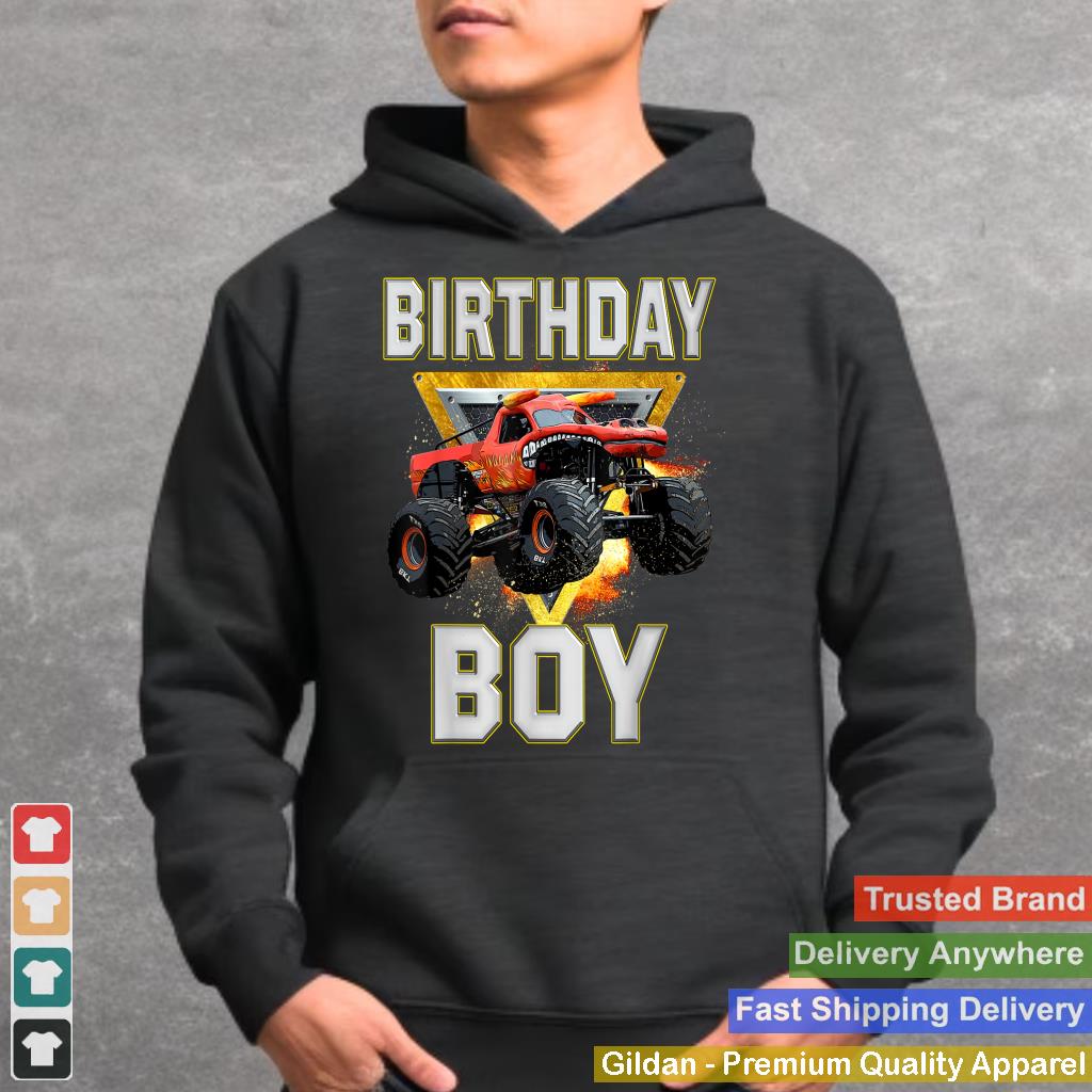 Monster Truck Birthday Boy Monster Truck Are My Jam Lovers