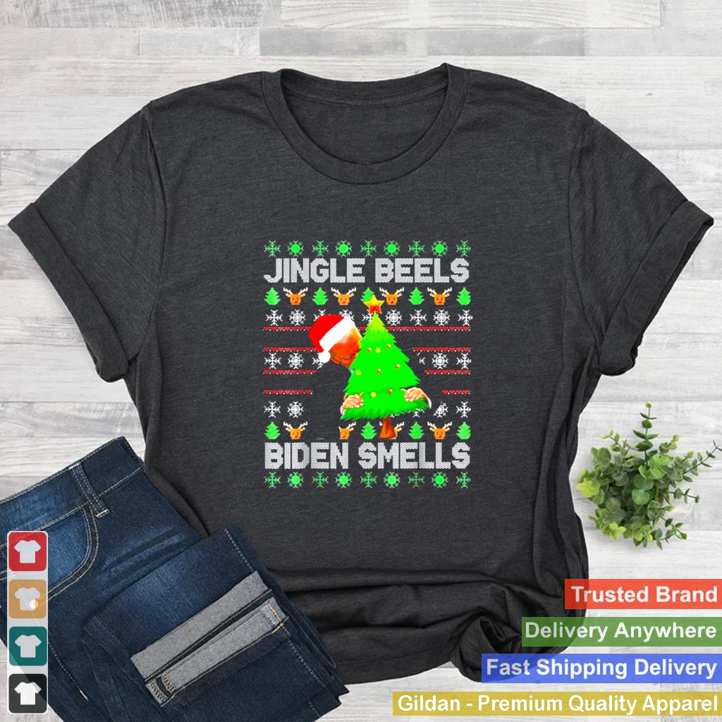 Anti Biden Jingle Bells Biden Smells Uglys Christmas T Shirt