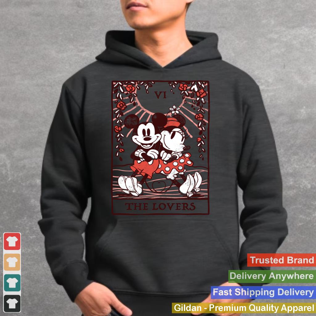 Disney Mickey And Friends Valentine's Day The Lovers Card Sweatshirt