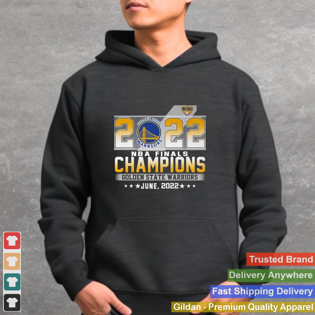 2022 NBA Finals Champions Golden State Warriors June 2022 Shirt