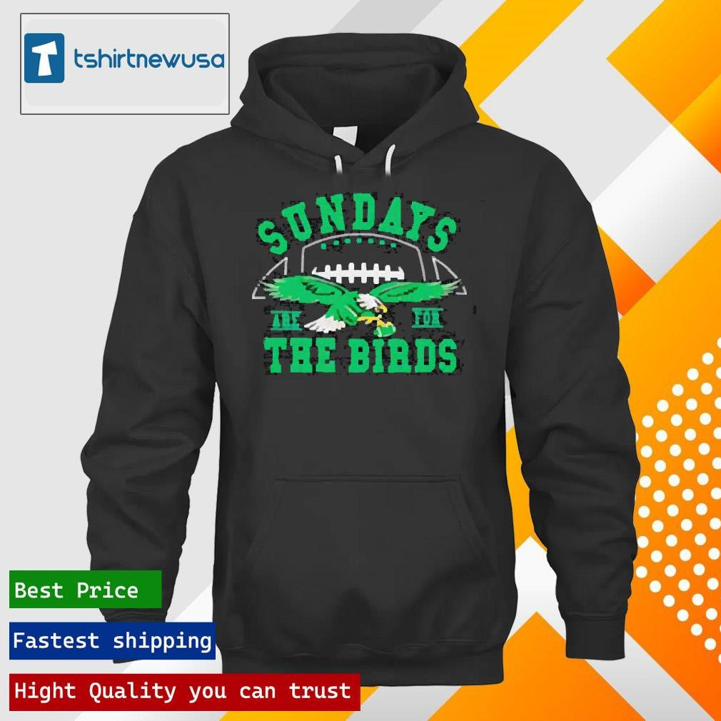 Premium Eagles football Sundays are for the birds 2024 T shirt