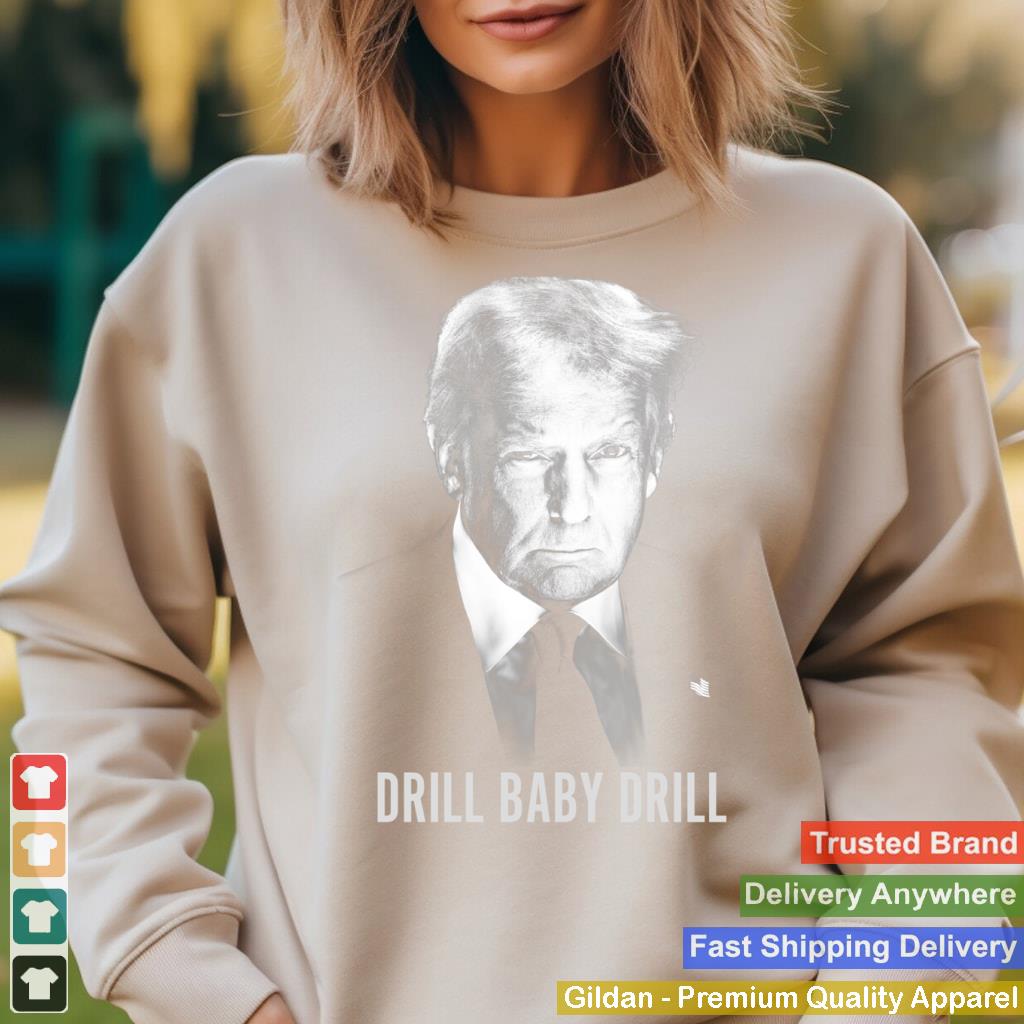 Trump Drill Baby Drill Official Portrait 45 47 4th of July