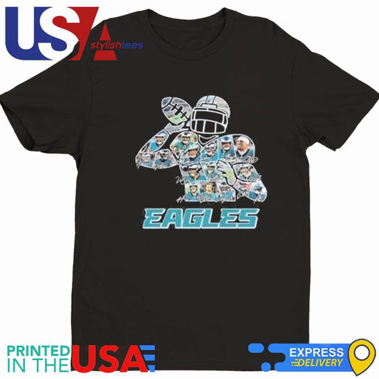 Philadelphia Eagles Time For The Super Bowl 2025 Challenges signatures Shirt