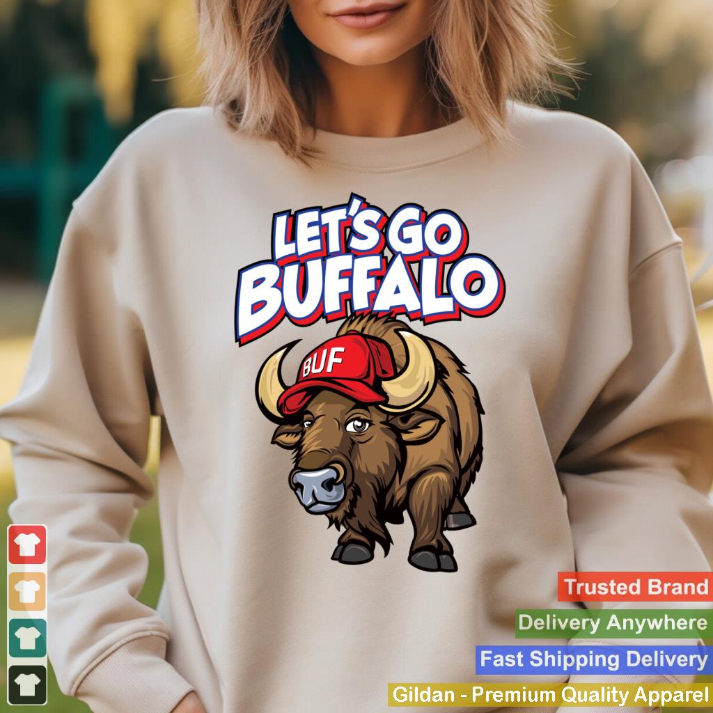 LET'S GO BUFFALO - Ny New York retro sports city fan love_1