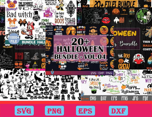 1200 Files Halloween SVG Bundle