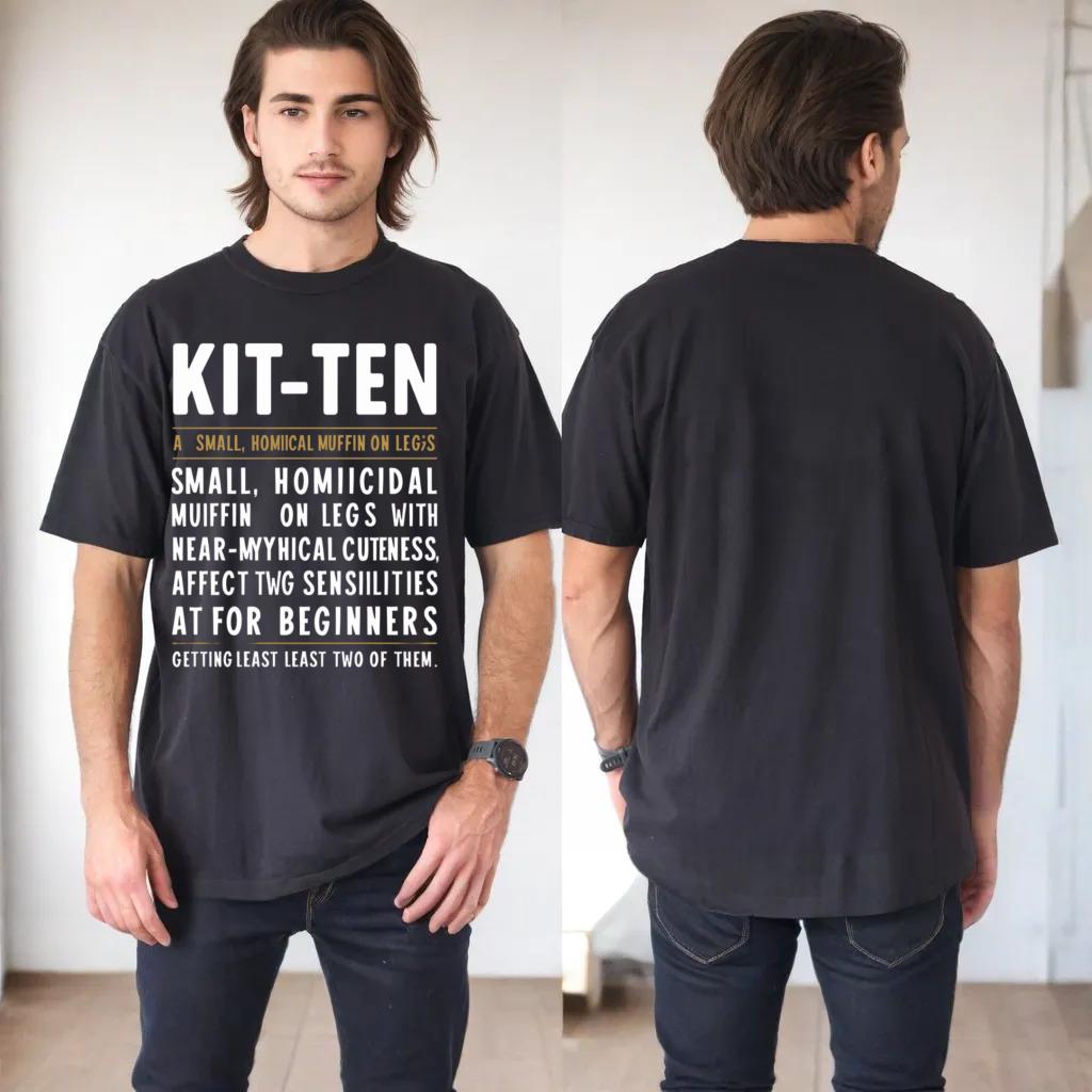 funny Kitten Definition for Cat lovers