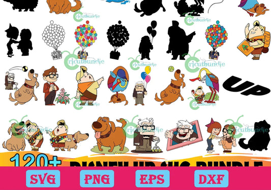 120+ Disney Up Bundle Svg