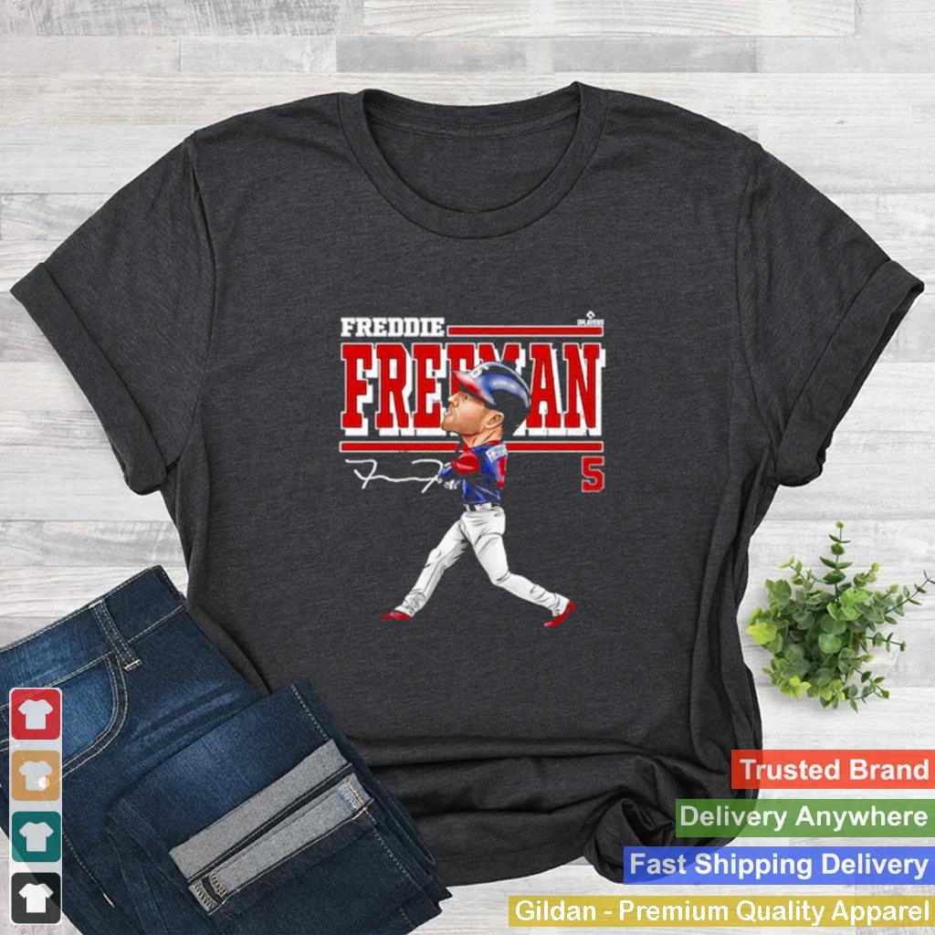 Atlanta Braves Freddie Freeman Chibi Signature Shirt