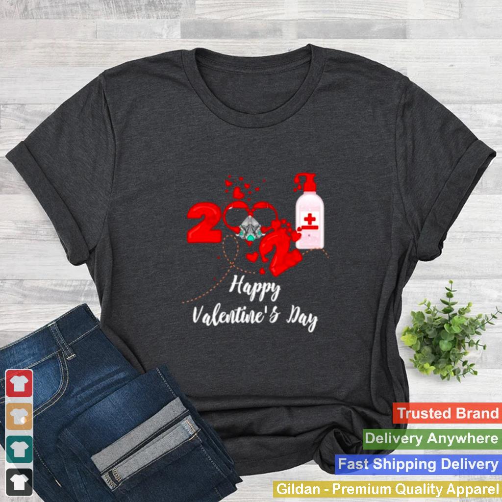 2021 Covid19 Happy Valentines Day shirt