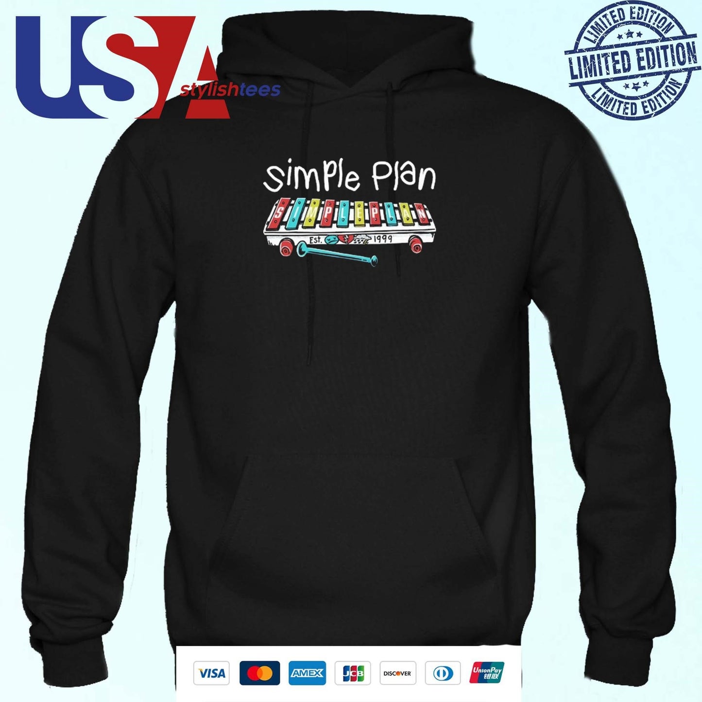 Simple Plan Xylophone Onesie Shirt